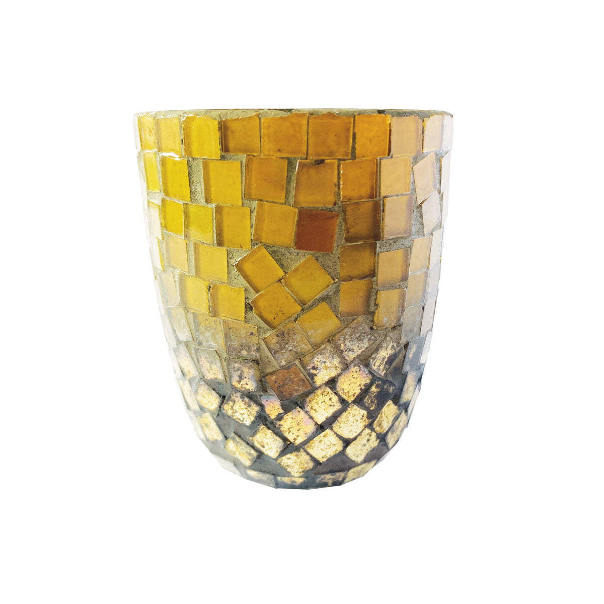 Glass Mosaic Votive Holder, 4