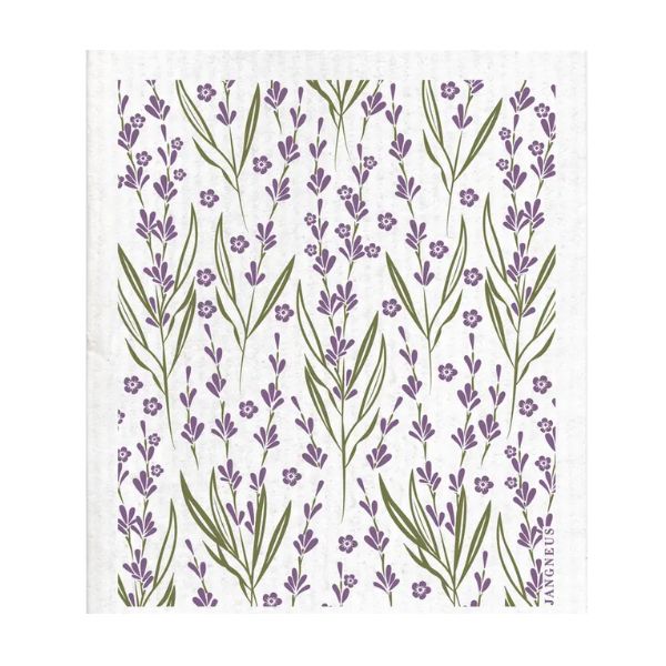 Swedish Dishcloth, Lavender Green