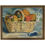 Oil painting C Artwork, Fruit basket, 16 X 12 in. 1