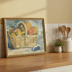 Oil painting C Artwork, Fruit basket, 16 X 12 in. 2