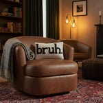Bruh. Hook Pillow, 8 X 12 in. 2