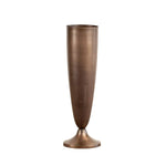 Tall and sleek Bronze Vase, 13 in. with a smooth finish, perfect for adding elegant decor or unique gifts to any kitchen, dining, or living space from Knotty and Board. 1