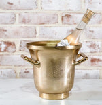 Elegant Gold Ice Bucket 7.5